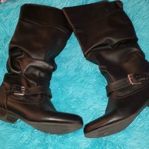 Tall Black Boots Size 6